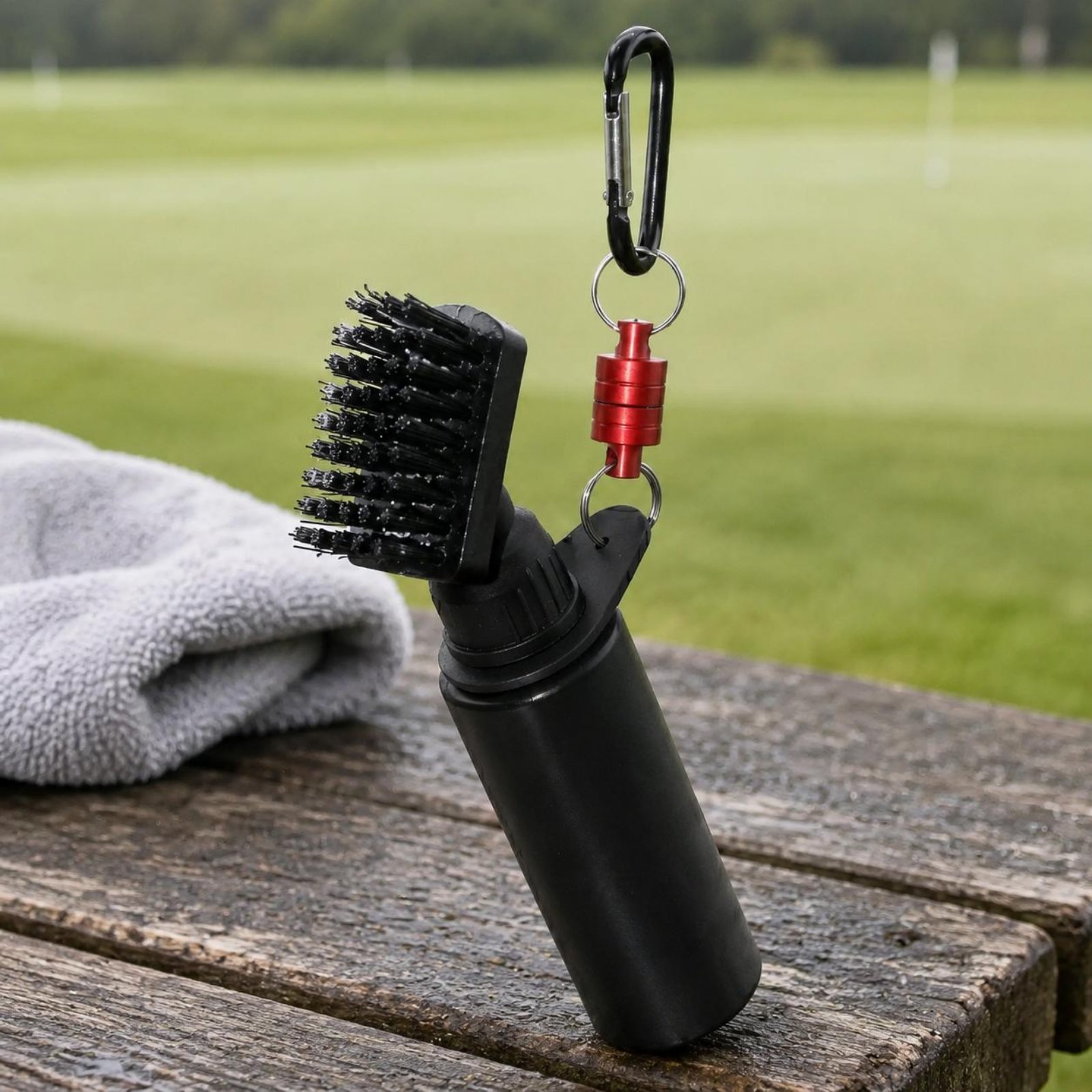 Golf Equipment Wholesale - Press Spray Club Brush Two-Bristle Bristle