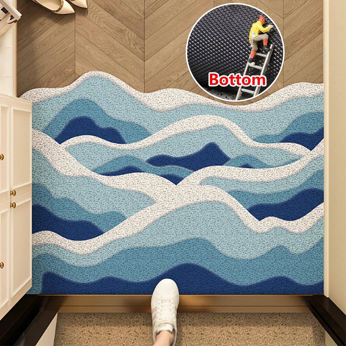 Golf Equipment Korea - Ocean Wave Coil Door Mat Elastic