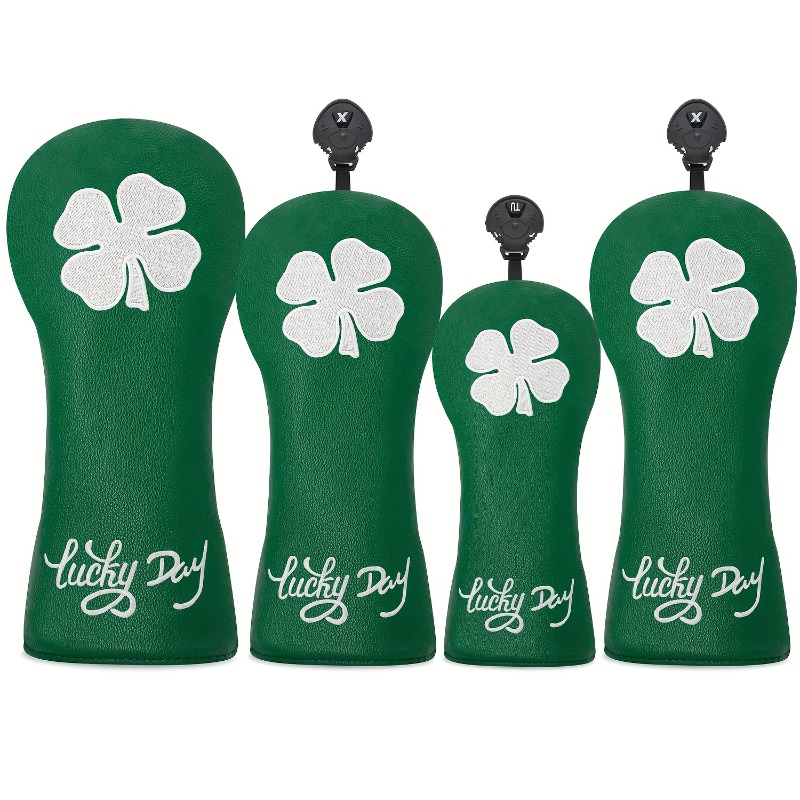 Golf Equipment Nearby - Clover Golf Club Head Cover -