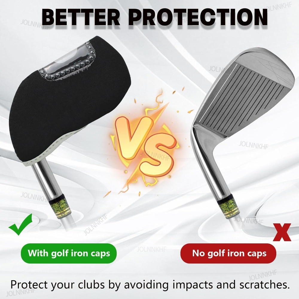 Clear Visible Head Covers 10Pc - Golf Equipment Nearby review and price
