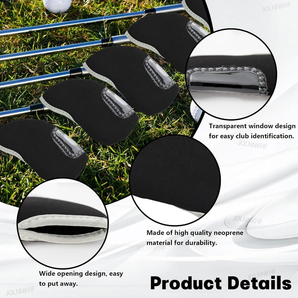 Clear Visible Head Covers 10Pc - Golf Equipment Nearby review and price